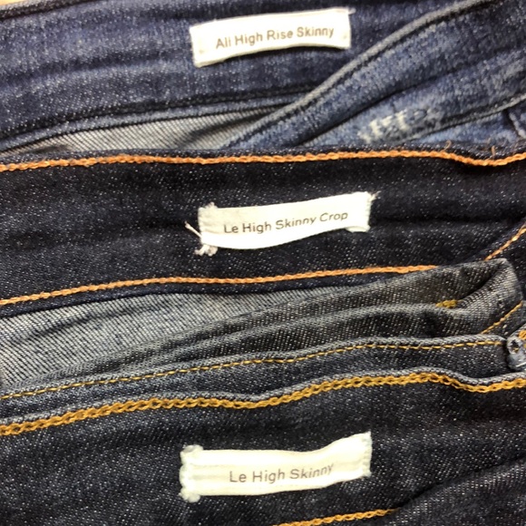 Frame High Risr Skinny Jeans Lot - Picture 11 of 15